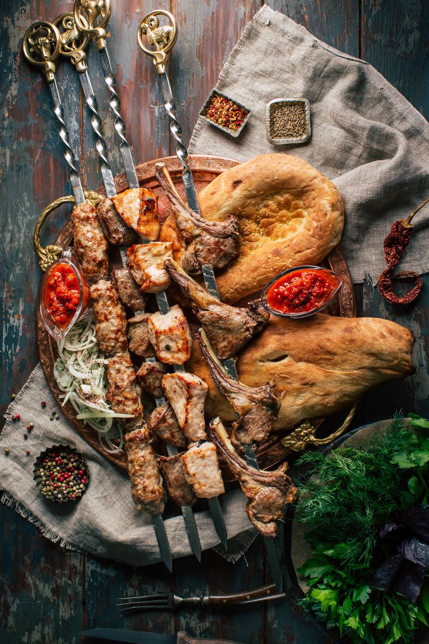 Кавказское ассорти мясное