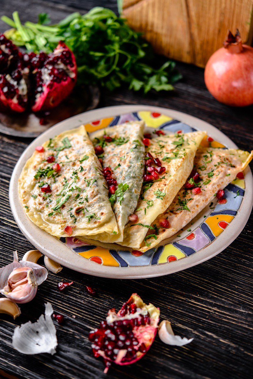 Кутаб с сыром